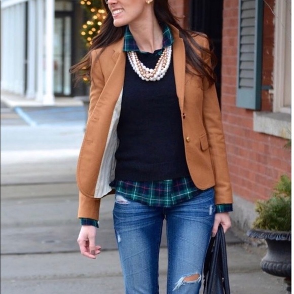 J. Crew Jackets & Blazers - J. Crew Schoolboy Wool Blazer